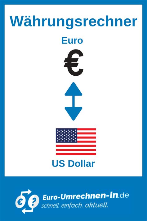 dollar in euro umrechnen